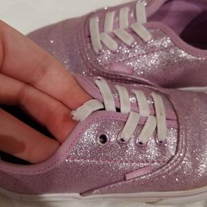 Vans Shoes - 9.5 girls sparkly purple vans Vans Shoes - 9.5 girls sparkly purple vans